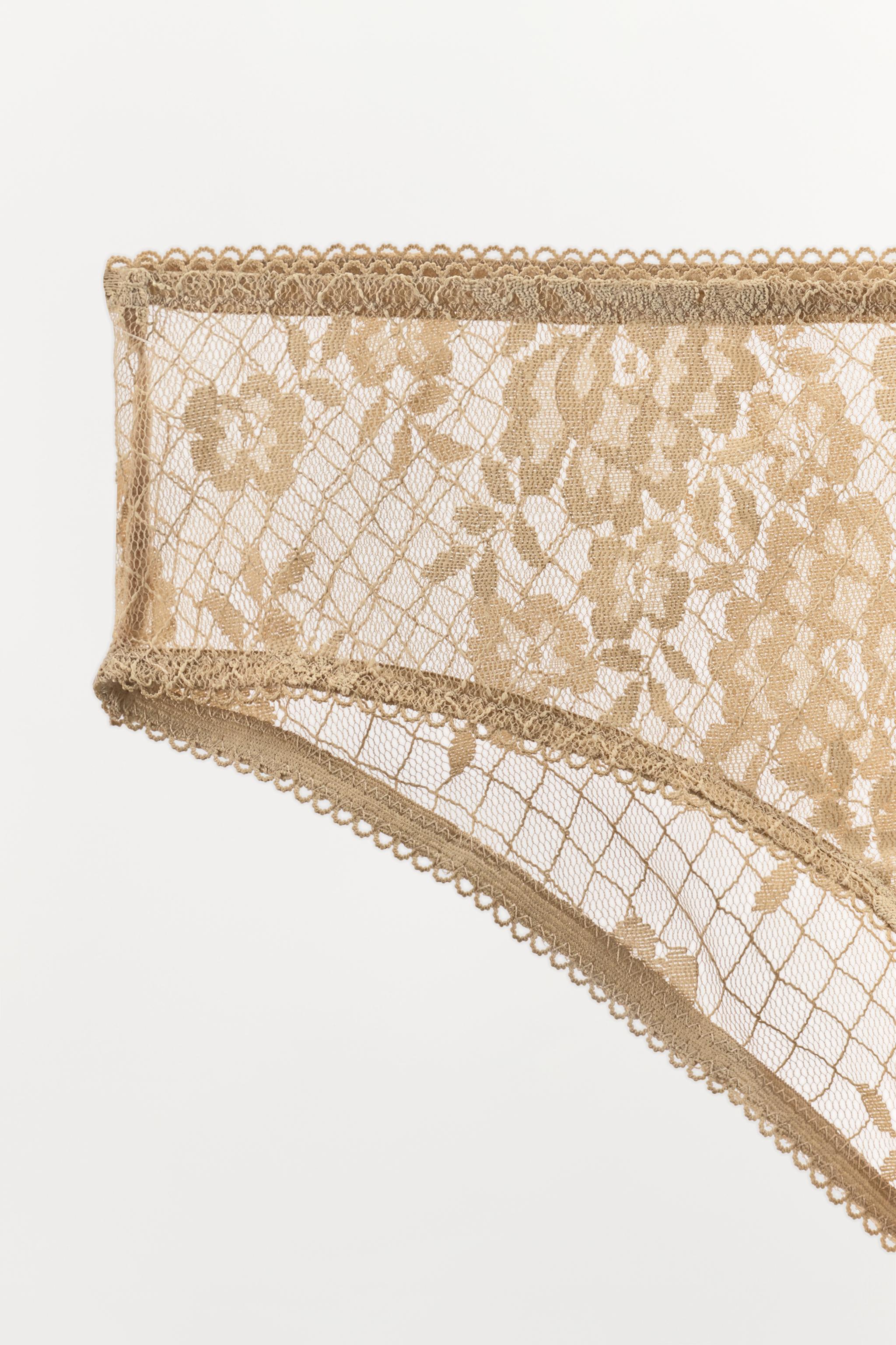 WIDE LACE PANTIES